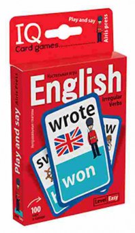 Книга English irregular verbs Level easy, б-1584, Баград.рф